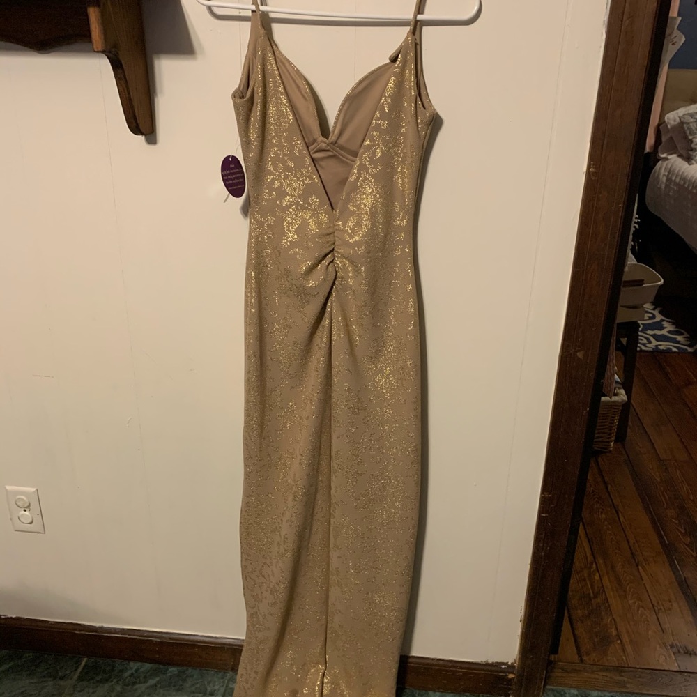Windsor gold dress